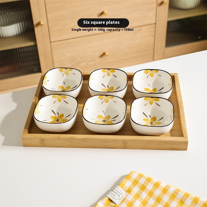 Ceramics Grid Platter