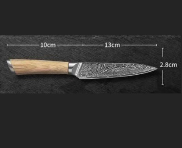 Damascus Kitchen Knife - Premium Multi-Purpose Blade