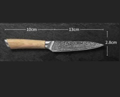 Damascus Kitchen Knife - Premium Multi-Purpose Blade