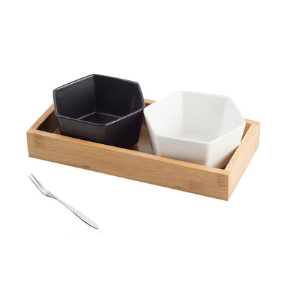 Ceramic Fruit Plate - Nordic Style Snack Dish