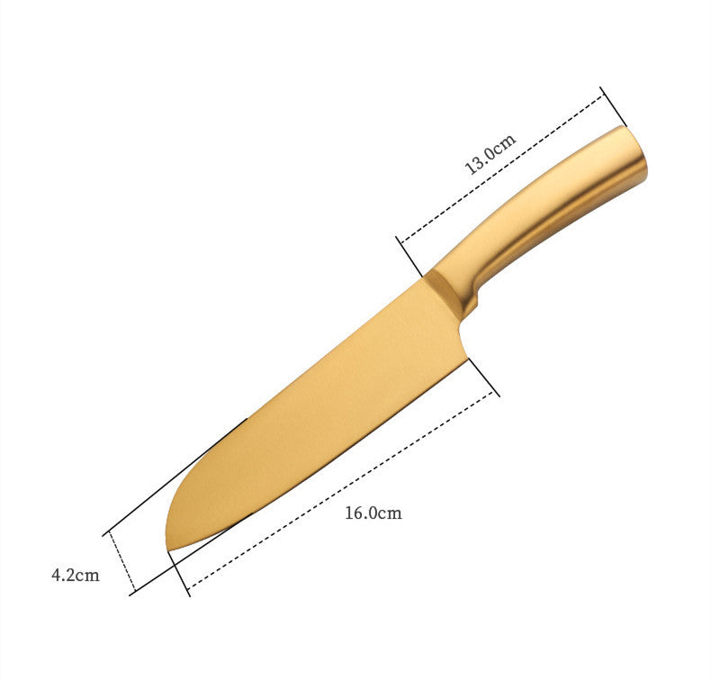 Colorful barbecue knife fruit