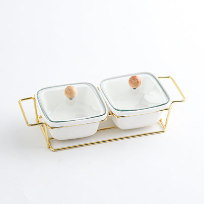 Ceramic Platter With Lid