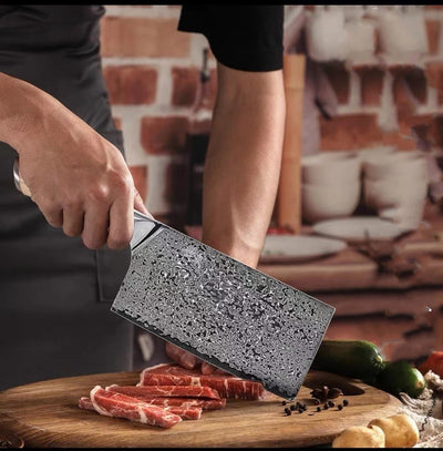 Damascus Kitchen Knife - Premium Multi-Purpose Blade