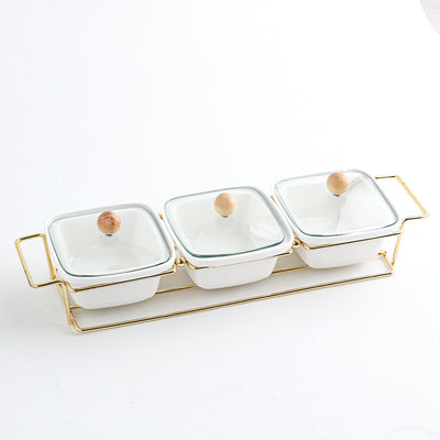 Ceramic Platter With Lid