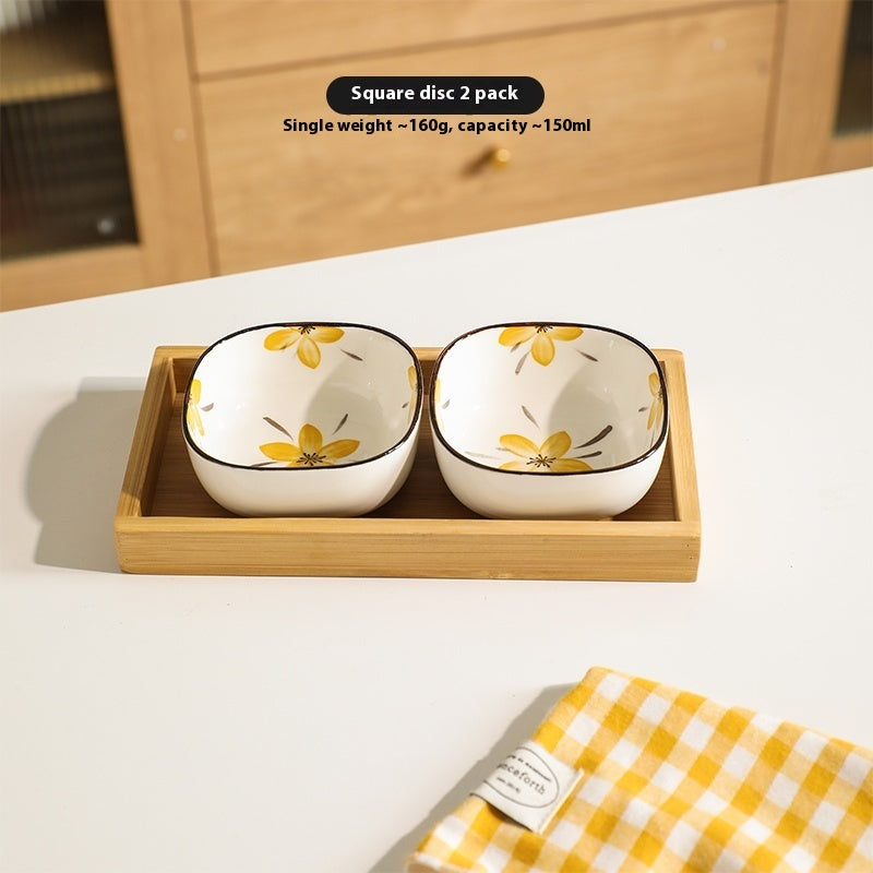 Ceramics Grid Platter